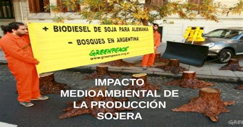 Impacto Medioambiental De La ProducciÓn Sojera Soja Ambiente Recursos