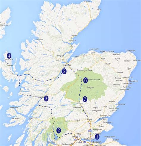 Recorrido de dos semanas por Escocia con niños y caravana