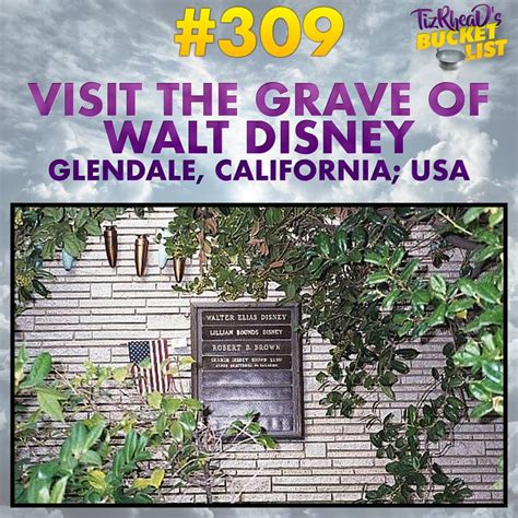 Bucketlist Visit The Grave Of Walt Disney Usa Walt Walt Disney