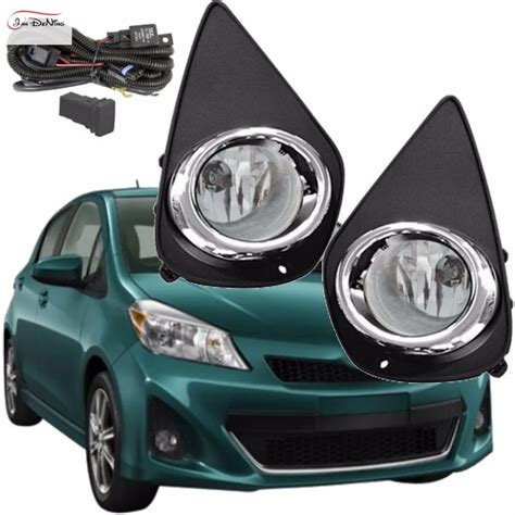 JanDeNing luces antiniebla para coche Toyota Yaris Kit de lámparas de