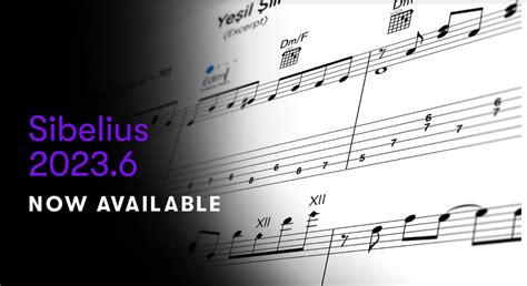 Avid Sibelius 樂譜製作軟體更新 全新的ai功能