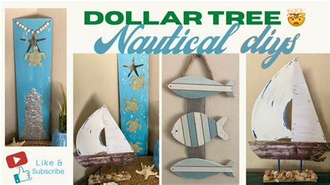 Must Try These Nautical BEACH Dollar Tree DIYs Dollar Tree