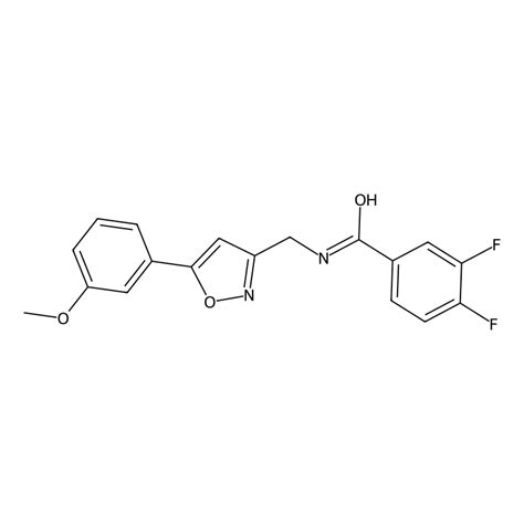 Buy Difluoro N Methoxyphenyl Isoxazol Yl Methyl Benzamide