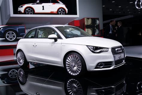 Audi A1 E Tron Pure Electric Concept Model At Geneva Show Carscoops