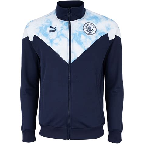 Jaqueta Manchester City Puma Iconic Mesh Track Masculina Centauro