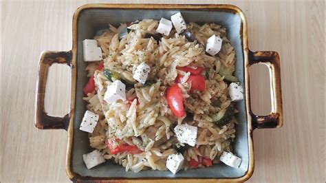 One Pot Vegetable Greek Kritharaki Orzo Instant Pot Vegetarian