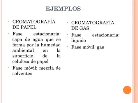 Clase Metodos Cromatogr Ficos Ppt