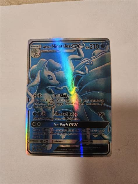 Alolan Ninetales GX Holo Full Art Guardian Rising Kaufen Auf Ricardo