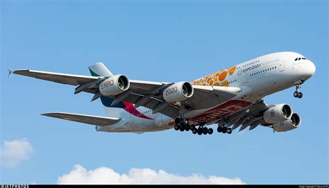 A6 EOU Airbus A380 861 Emirates Steve Smith JetPhotos