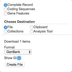 Figure Figure 1 Revised Send Dialog NCBI News NCBI Bookshelf