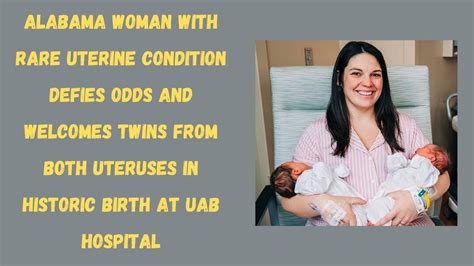 Woman With Rare Uterine Condition Welcomes Twins From Both Uteruses