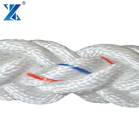 Strand Polyamide Nylon Ropes Berthing Hawser Rope Mooring Anchor