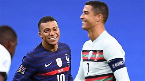 Kylian Mbappe Shares Picture With ‘idol Cristiano Ronaldo After France