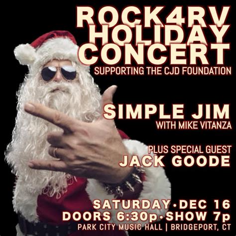 Rock Rv Holiday Concert Benefiting The Cjd Foundation Dec Th