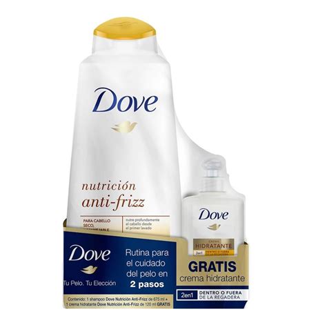 Shampoo Dove Nutrici N Anti Frizz Ml Crema Hidratante Capilar