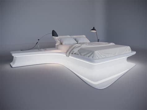 3D future bed | CGTrader