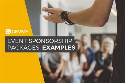 Intelligent Event Sponsorship Packages Top 6 Captivating Examples