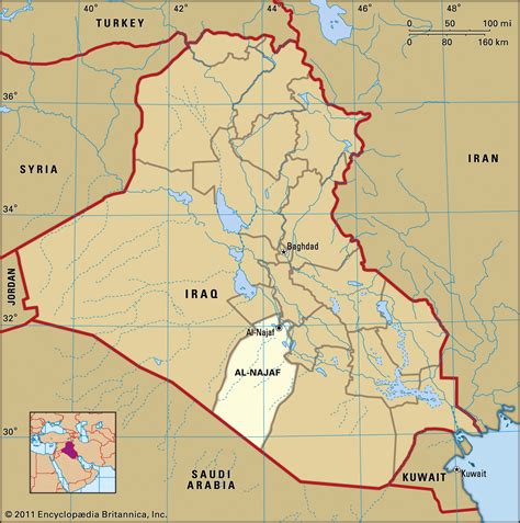 Najaf Iraq Shrine Population And Facts Britannica