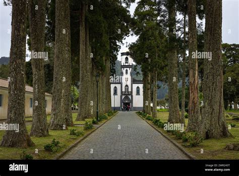 Church Of Sao Nicolau Azores Stock Photo Alamy