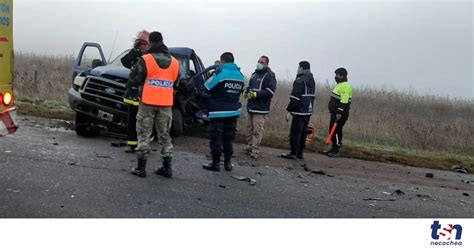 Se conocieron los detalles del choque de la ruta 227 que le costó la