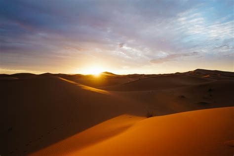 Free Images Landscape Sand Horizon Sunrise Sunset Desert Dune