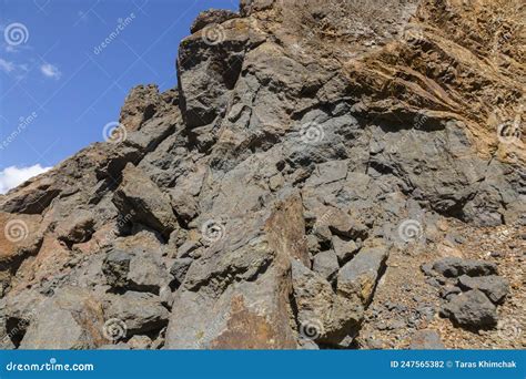 Andesite or Volcanic Rocks, Volcanics in Scientific Contexts, is a Rock Formed from Lava Erupted ...