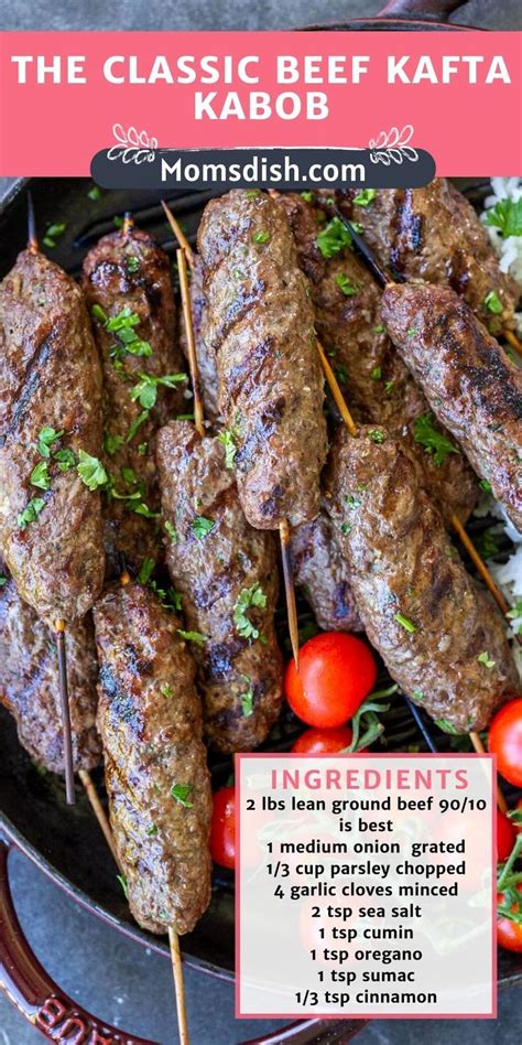 The Classic Beef Kafta Kabob Recipe Artofit