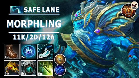 Morphling Safe Lane Carry Pos Morph Play Dota Immortal