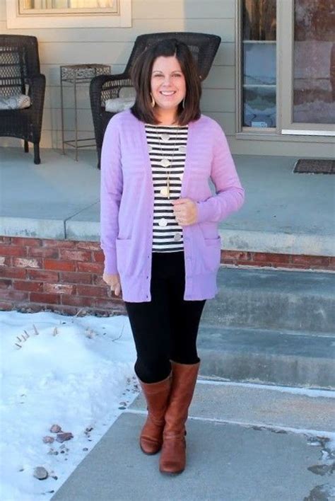 How To Style Outfits With Purple Cardigans Cardigan Outfits Clothes