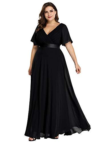 Best Black Evening Dresses Plus Size