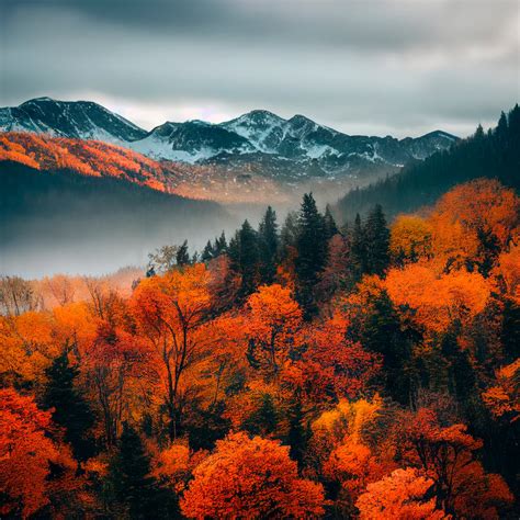 Manually crop Autumn in the mountains, Autumn, Landscape, Nature ...