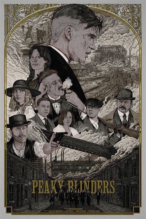 Постеры: Острые козырьки / Фан-арт сериала «Острые козырьки» (2013 ...