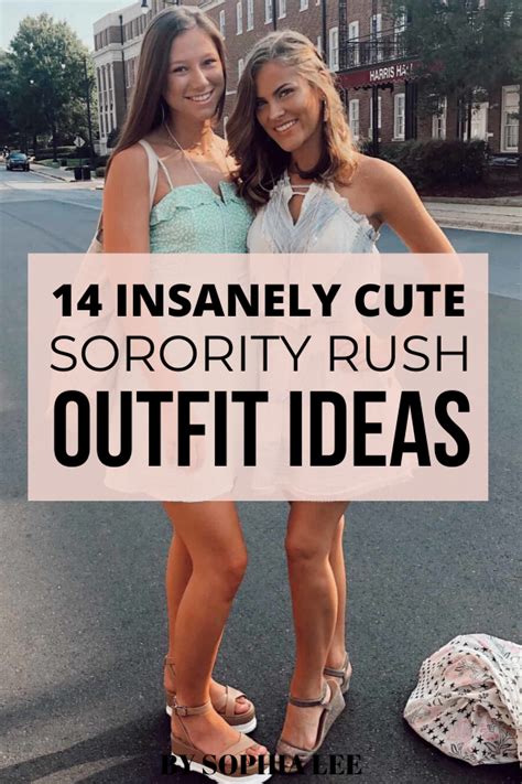 These Sorority Rush Outfits Are Perfect Im A College Freshman This Year And Am So Excited For