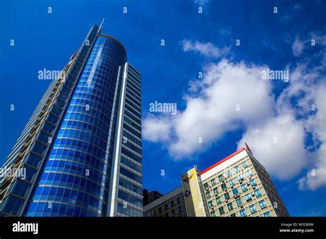 Minsk, modern architecture Stock Photo - Alamy