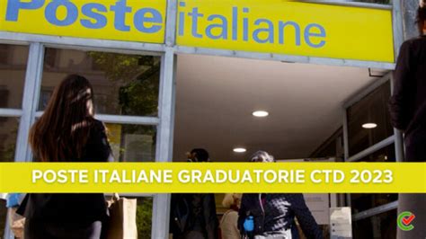 Poste Italiane Graduatorie Ctd Assunzioni A Tempo Indeterminato