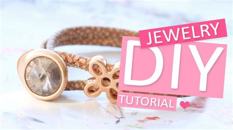 Diy Tutorial Hippe Armband Van Dq Leer Met Rivoli Eindkap Van Dq