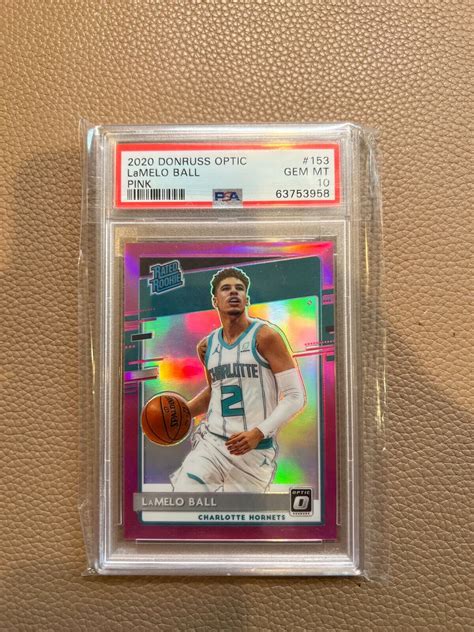 LaMelo Ball 2020 Optic 153 Pink 25 Price Guide Sports Card Investor