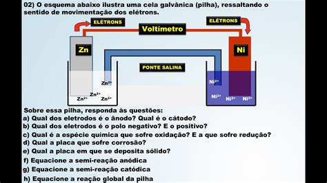Exerc Cio Pilha De Daniell Eletroqu Mica Youtube