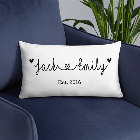 Personalized Couples Ts Personalized Couples Pillow Couple Pillow Cases Couple Pillowcase