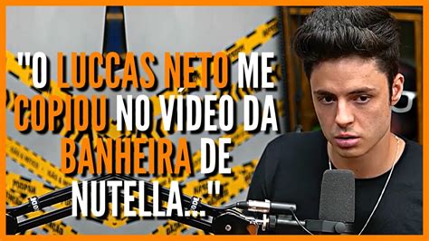 Enaldinho Sobre Luccas Neto E Banheira De Nutella Cortes De Podcast