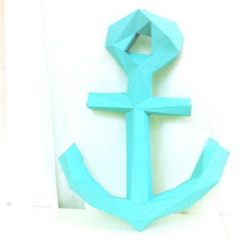 Anchor 3dpapercraft Special Pack Includes 3 Pdf Digital Etsy Canada