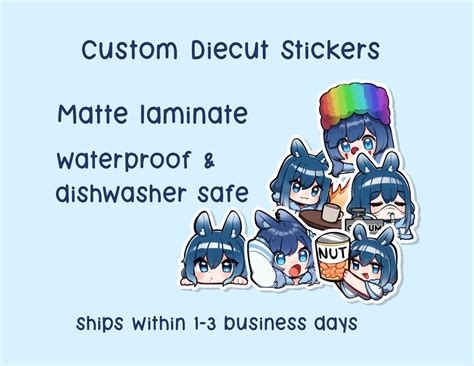 Custom Matte Vinyl Stickers Die Cut Stickers Logo Stickers 2 3