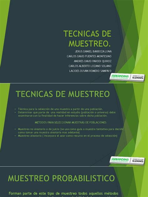 Tecnicas De Muestreo Descargar Gratis Pdf Muestreo Estadísticas Science