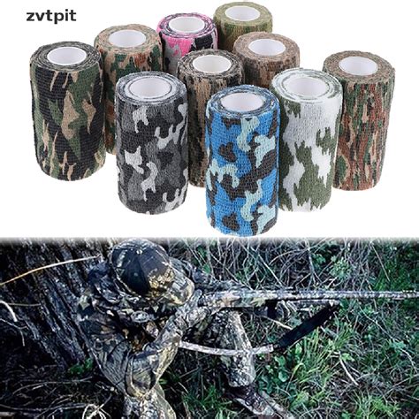 Zvpt Pc Outdoor Camo Gun Hunting Camping Camouflage Stealth Duct Tape