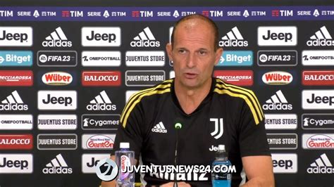 Conferenza Allegri Pre Milan Juventus Bonucci Rientra Milik Sta