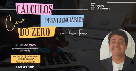 CURSO CÁLCULOS PREVIDENCIÁRIOS DO ZERO online Sympla