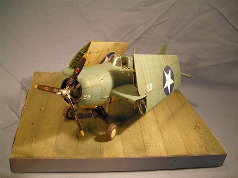 Grumman F4F-4, "Wildcat" - 1/32 Battle of Midway Group Build Trumpeter ...