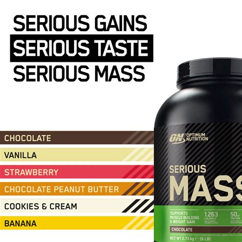 Serious Mass (2727g) von Optimum Nutrition