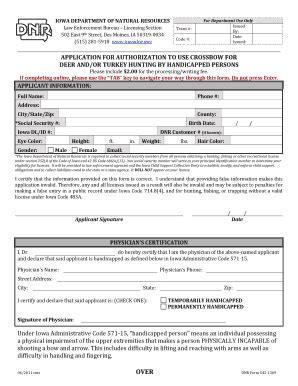 Fillable Online Iowadnr What You Should Know About Permits For People