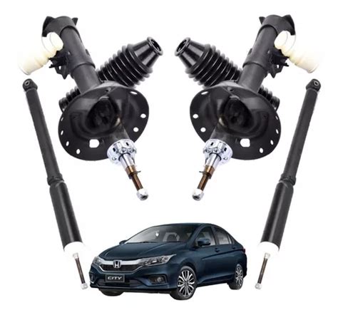 Kit Amortiguadores Honda City Alta Calidad Env O Gratis